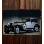 Металлическая табличка Hispano-Suiza H6 Coupe-Chauffeur Landaulet by Chapron